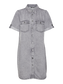 VMJENNIE Dress - Medium Grey Denim